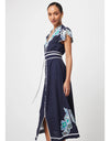 Delray Placement Maxi Dress Lapis