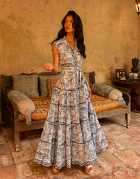 Dress Georgina Blue