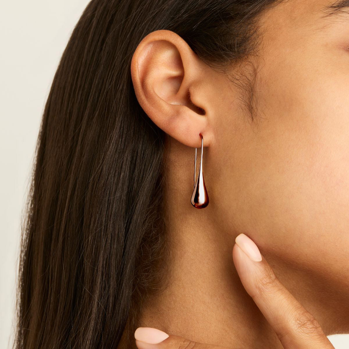 My Silent Tears Earring Rose Gold