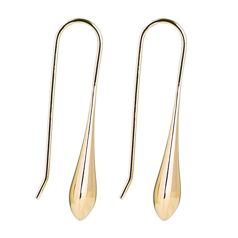 Weeping Woman Earrings Gold