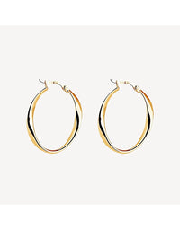 Cinta Hoop Yellow Gold