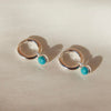 Heavenly Turquoise Silver Earring E6543