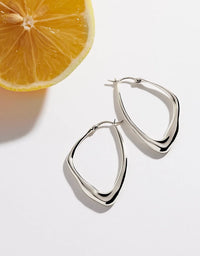 Isola Hoop Earrings Silver