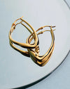 Isola Hoop Earrings Gold