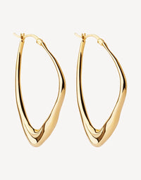 Isola Hoop Earrings Gold