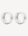 Stella Huggie Earrings Silver