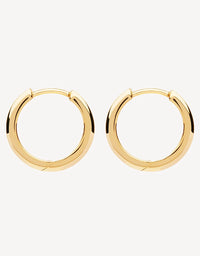 Stella Huggie Earrings Gold