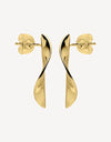 Ocean Trail Earrings Gold