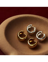 Daynight Yellow Gold Huggie Earrings