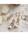 Moonkiss Yellow Gold Huggie Earrings