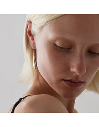 Nocturna Silver Earrings