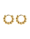 Constellation Yellow Gold Huggie Earrings