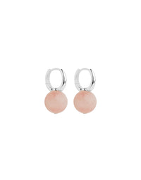 Capella Rose Quartz Earrings