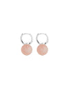 Capella Rose Quartz Earrings