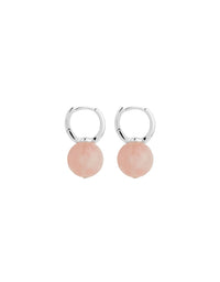 Capella Rose Quartz Earrings