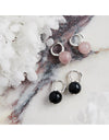 Capella Rose Quartz Earrings