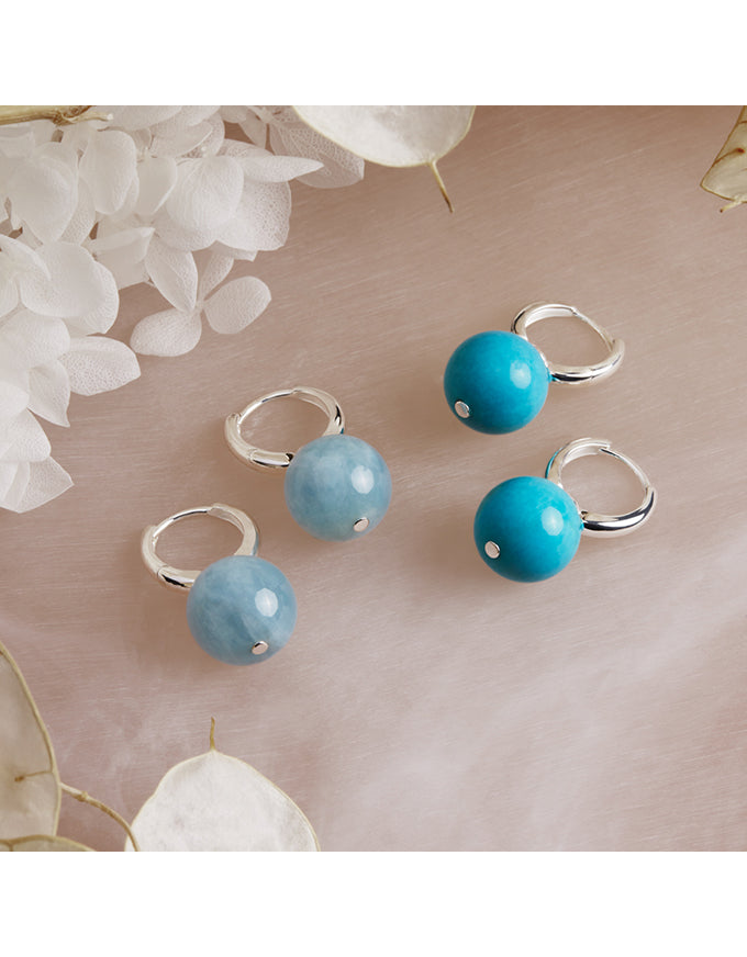 Capella Aquamarine Earrings