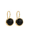 Chroma Yellow Gold Black Onyx Earrings