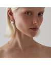 Chroma Yellow Gold Pearl Earrings
