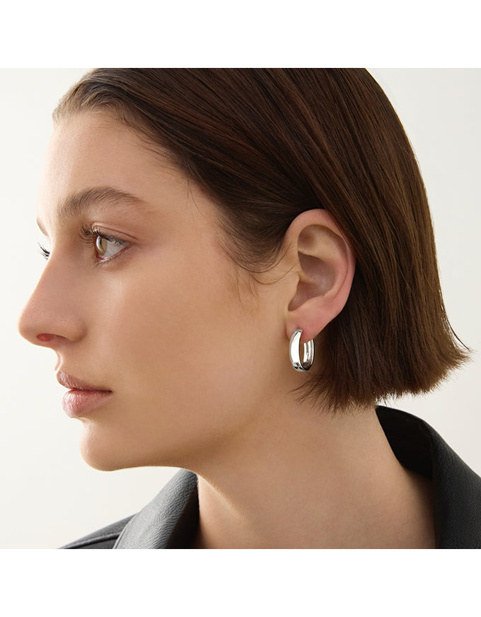 Lumière Earrings Silver