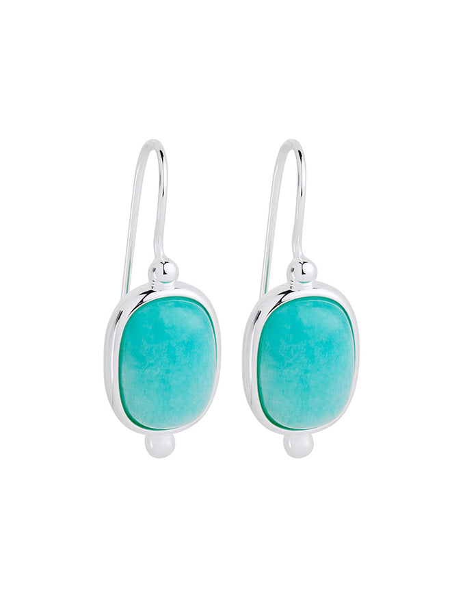 Fleur Amazonite Earrings