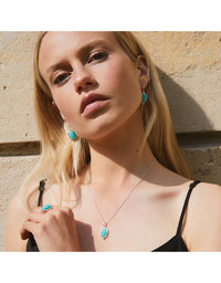 Fleur Amazonite Earrings