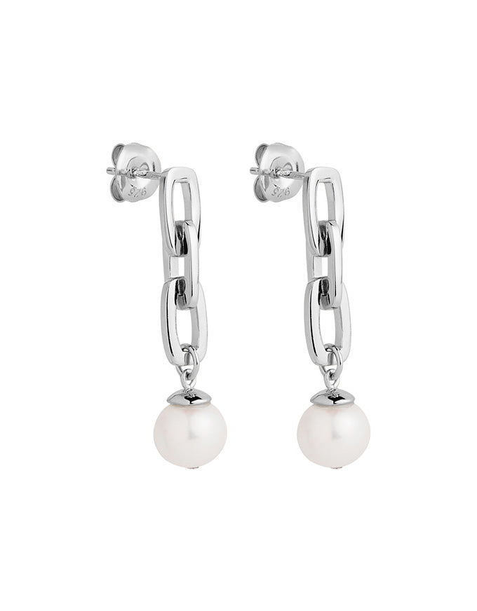 Clair de Lune Earrings Silver