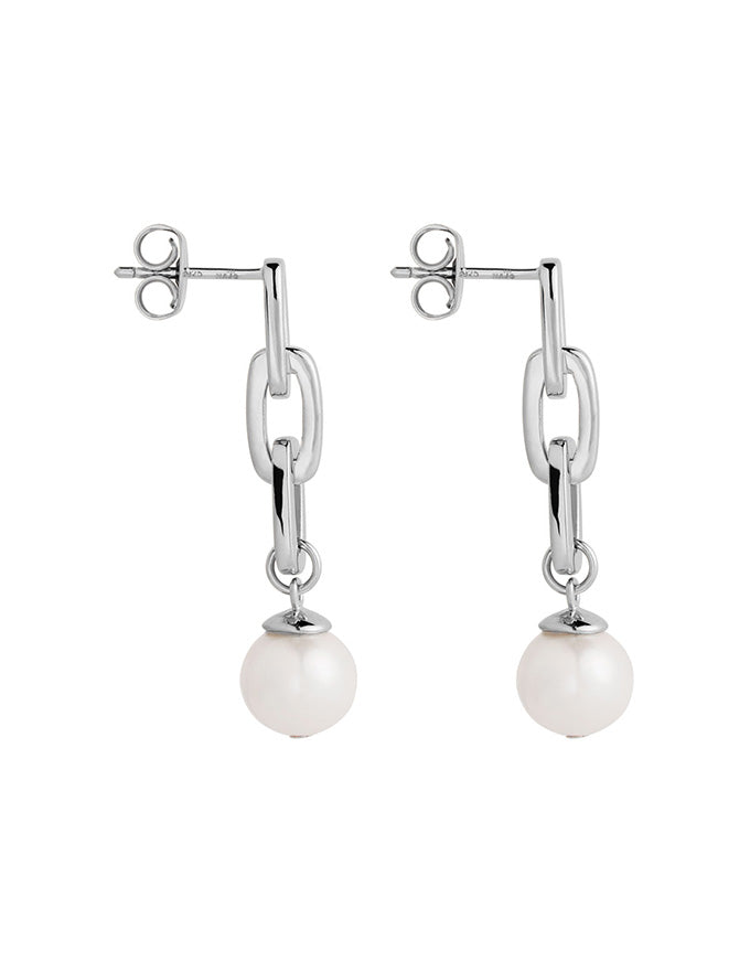 Clair de Lune Earrings Silver