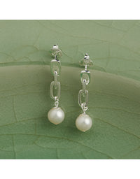 Clair de Lune Earrings Silver