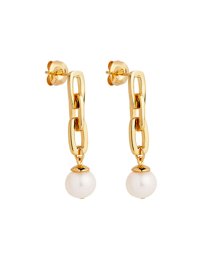 Clair de Lune Earrings Gold