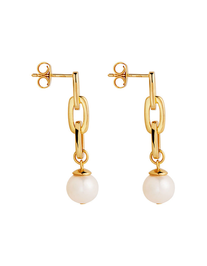 Clair de Lune Earrings Gold
