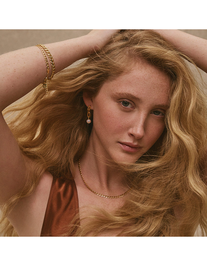 Clair de Lune Earrings Gold