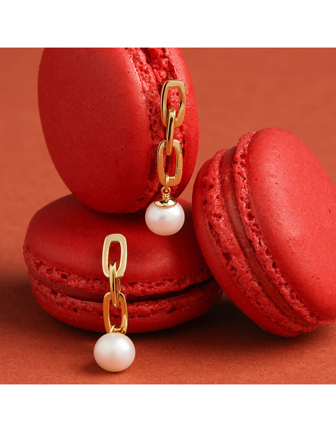 Clair de Lune Earrings Gold