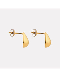 Liora Stud Earrings Yellow Gold