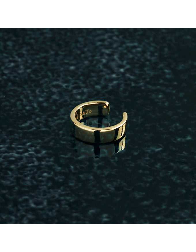 Aurelia Yellow Gold Ear Cuff