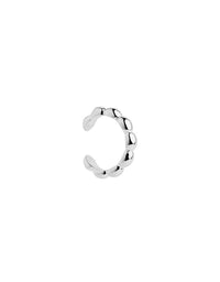 Moonwalk Silver Ear Cuff