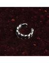 Moonwalk Silver Ear Cuff