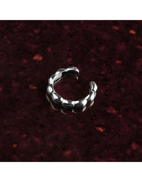 Moonwalk Silver Ear Cuff