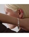 Moonwalk Silver Ear Cuff