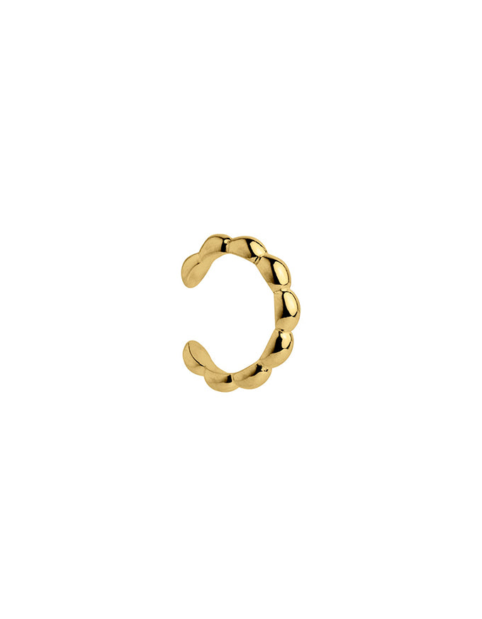 Moonwalk Yellow Gold Ear Cuff