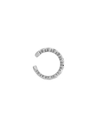 Lattice Ear Cuff Silver