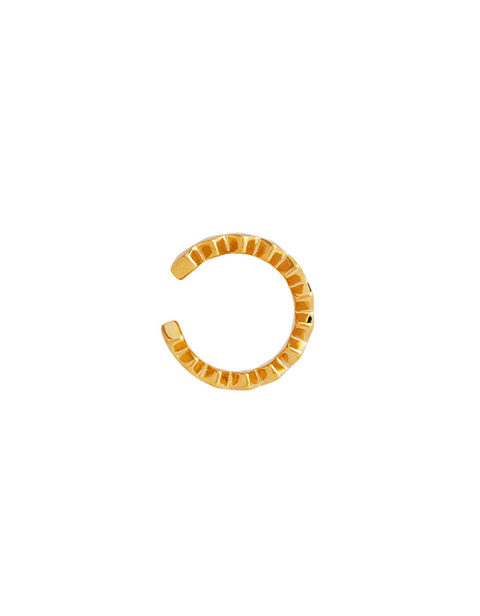 Lattice Ear Cuff Gold
