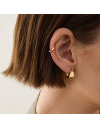 Lattice Ear Cuff Gold