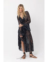Enchanted Dress French Flora Black