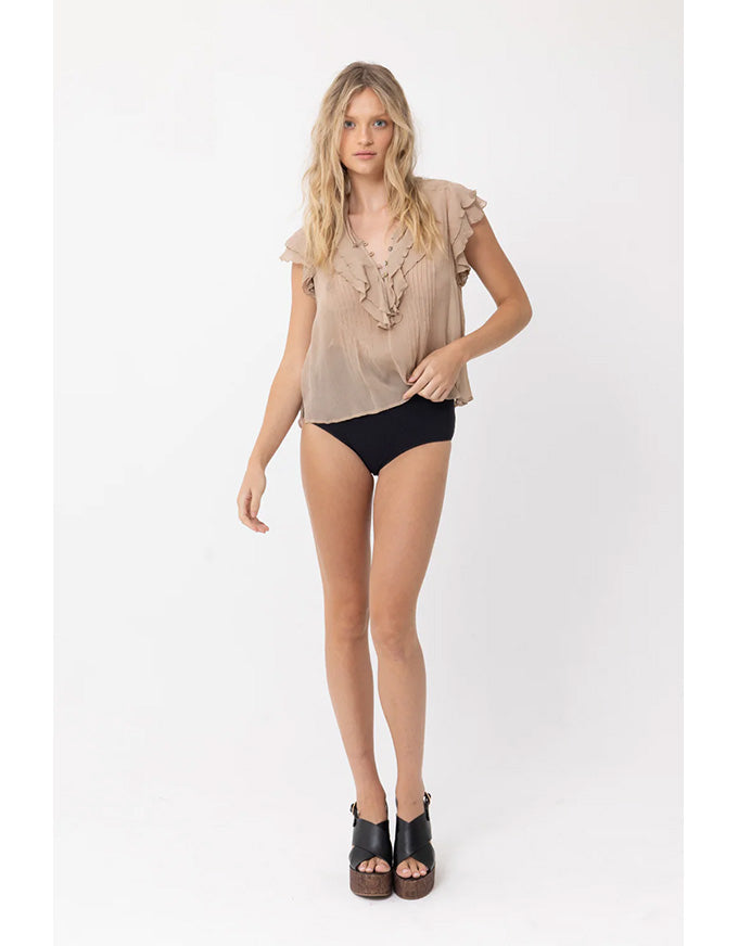 Enchanted Blouse Mocha