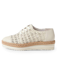 Edel Woven Off White Sneaker