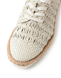 Edel Woven Off White Sneaker