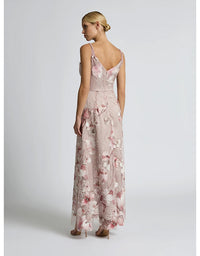 Elena Midi Dress Blush Pink