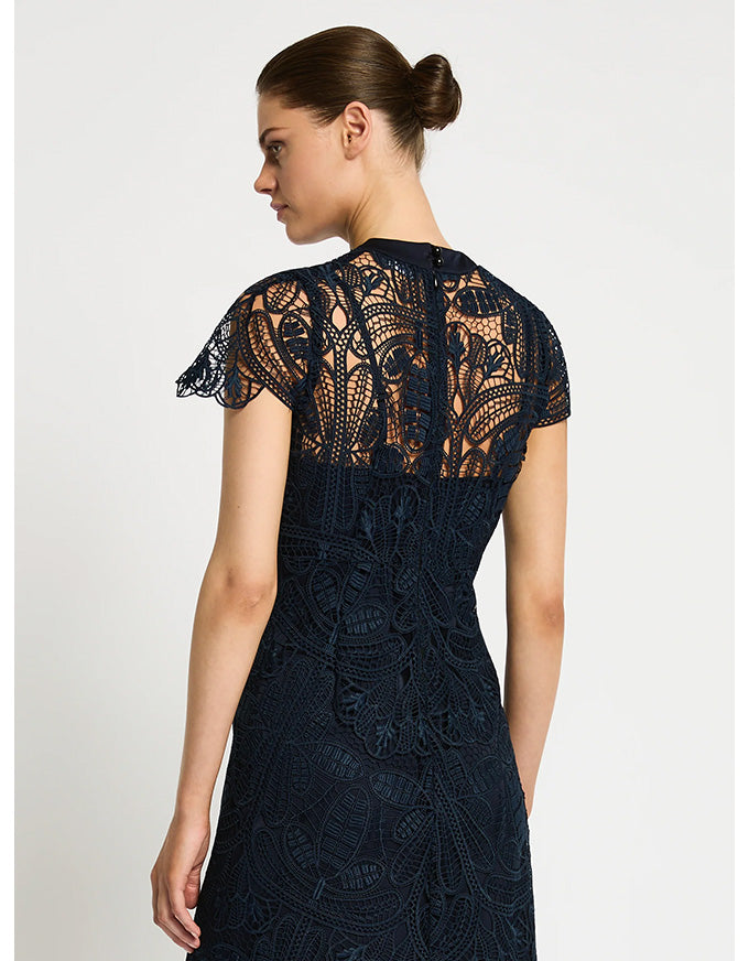 Elise Midi Dress Midnight