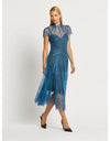 Elsa Midi Dress Cornflower Blue